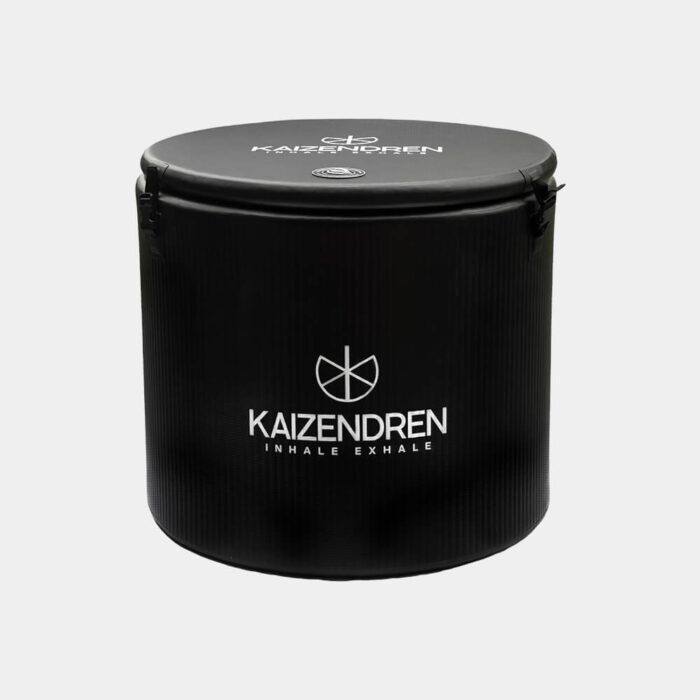 Ice Bath, Portable, With Thermo Lid And Cover, 400 L, Black, Kaizendren Ice Pro - immagine 1