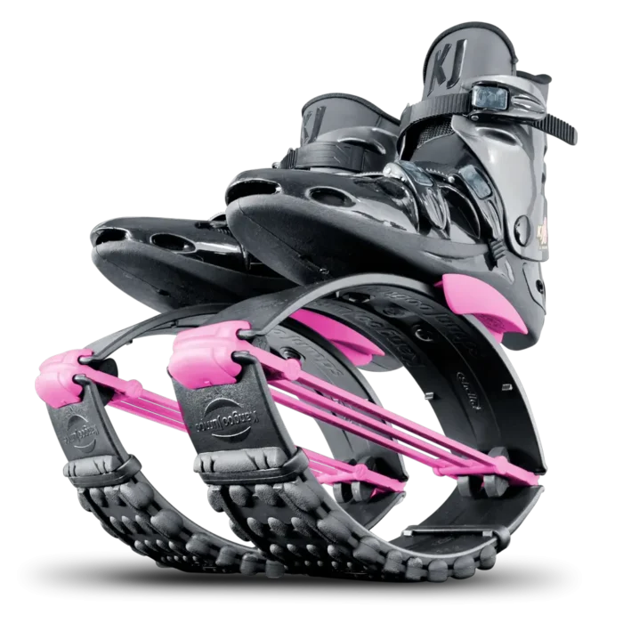 Jumping Shoes, Jump Boots, Kangoo Jumps, Black Pink, KJ XR3 - immagine 1