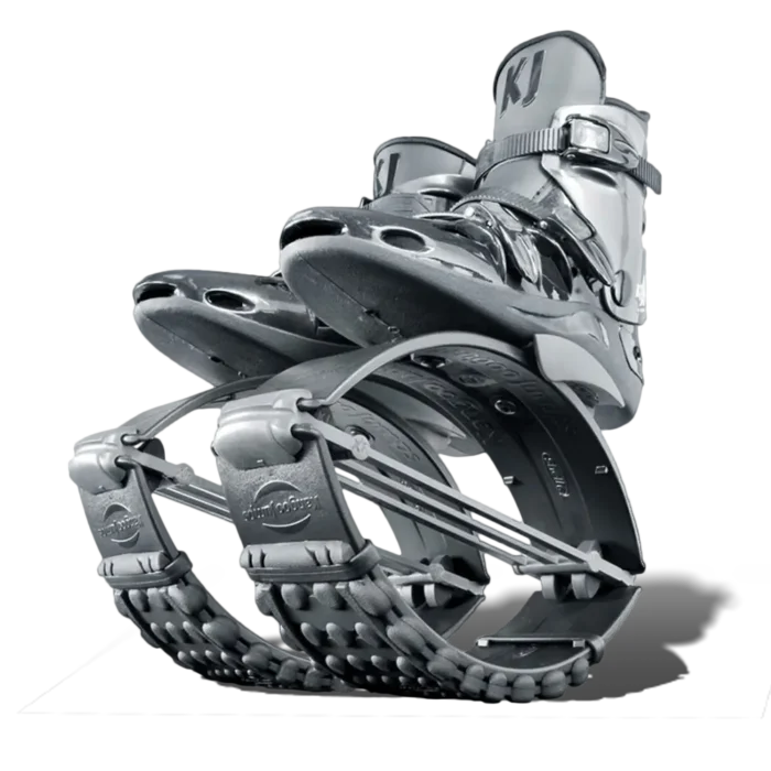 Jumping Shoes, Jump Boots, Kangoo Jumps, Black Grey, KJ XR3 - immagine 1
